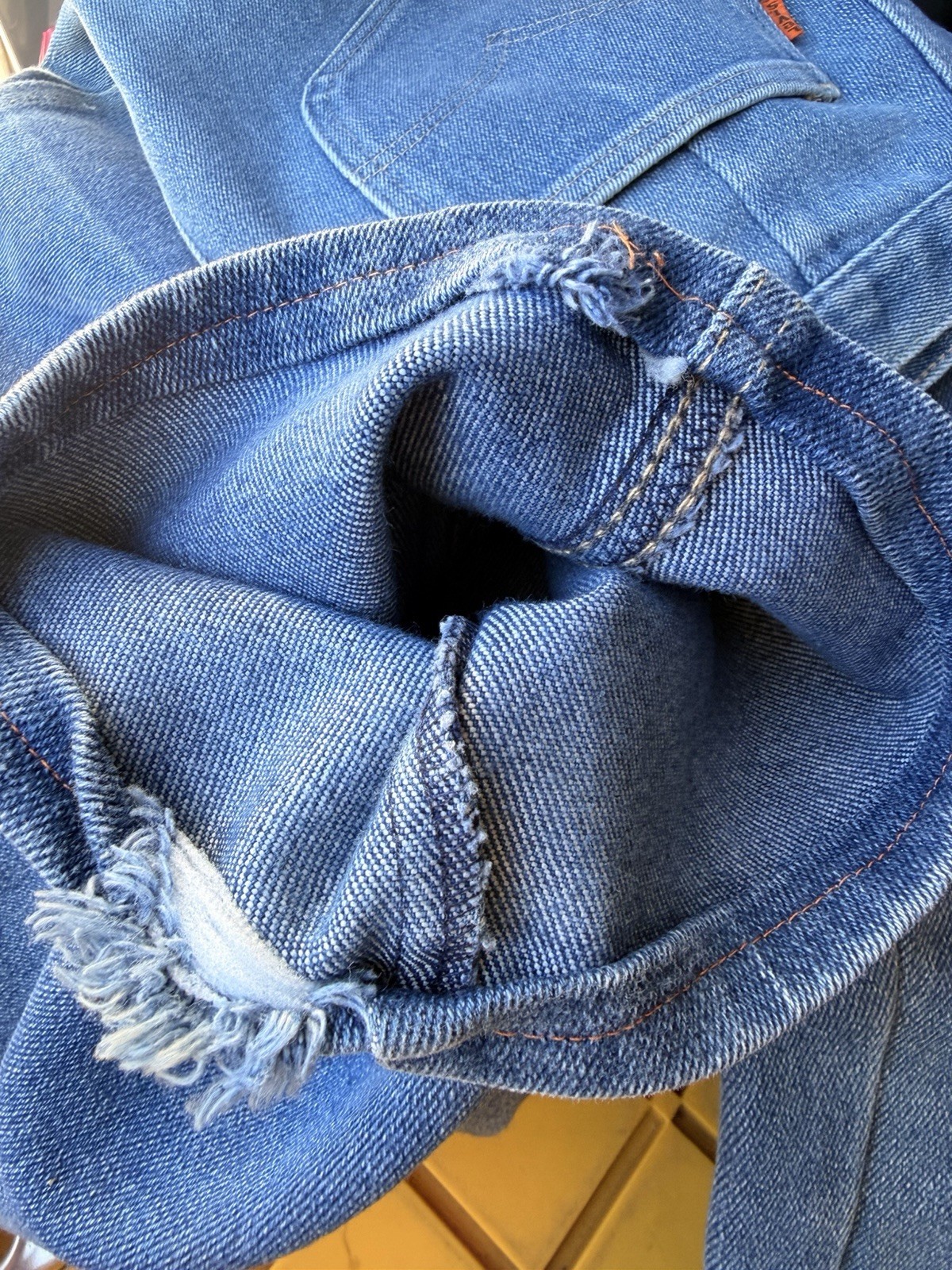 Vintage 60s 70s Levi’s Orange Tab Jeans Straight Leg Woman’s 30×27”