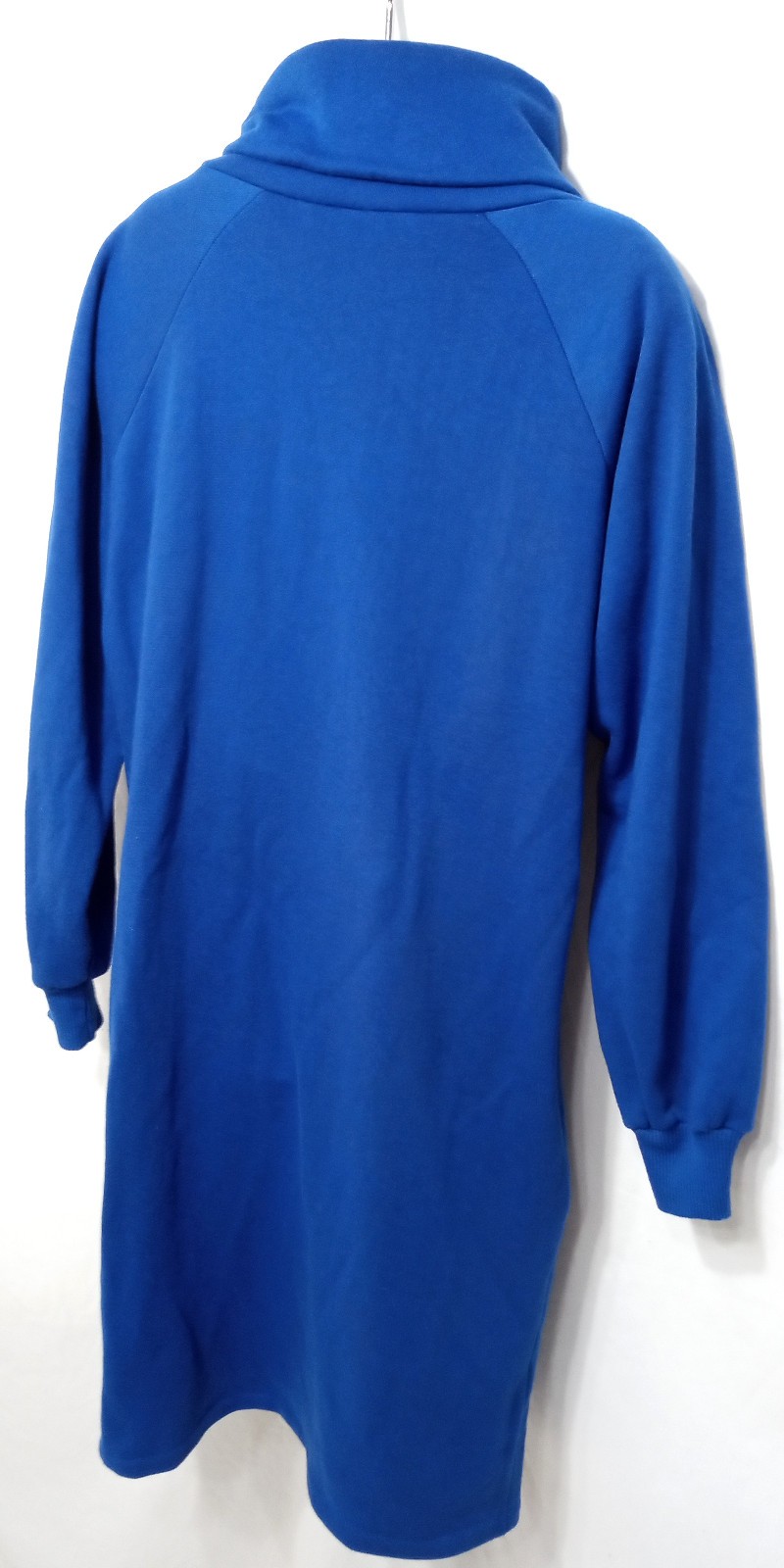 Vintage Pull Over Country Preppy Women’s Royal Blue Utility Dress Turtle Neck
