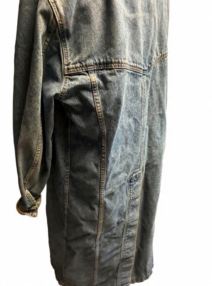 Vintage Levi-denim Duster Coat