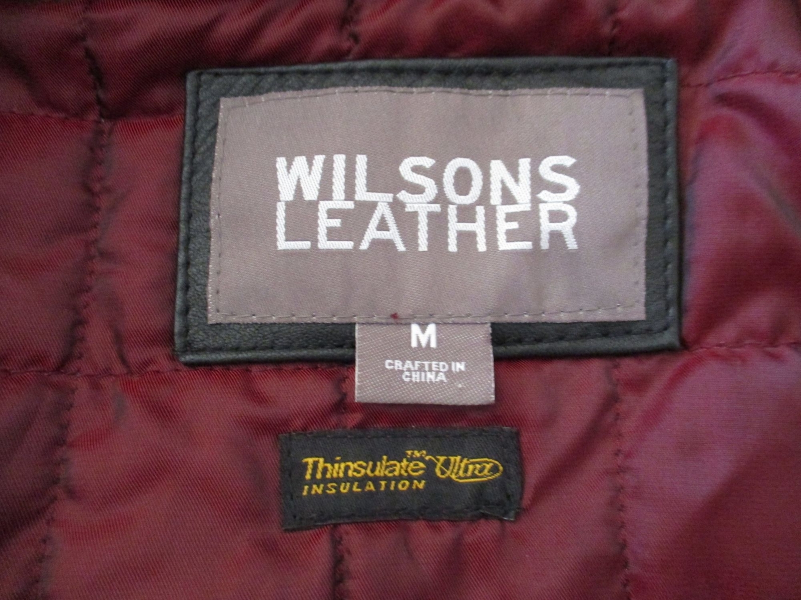 Vtg 90s Wilsons Leather Short Trench Coat M Women Blk Removable Thinsulate Liner