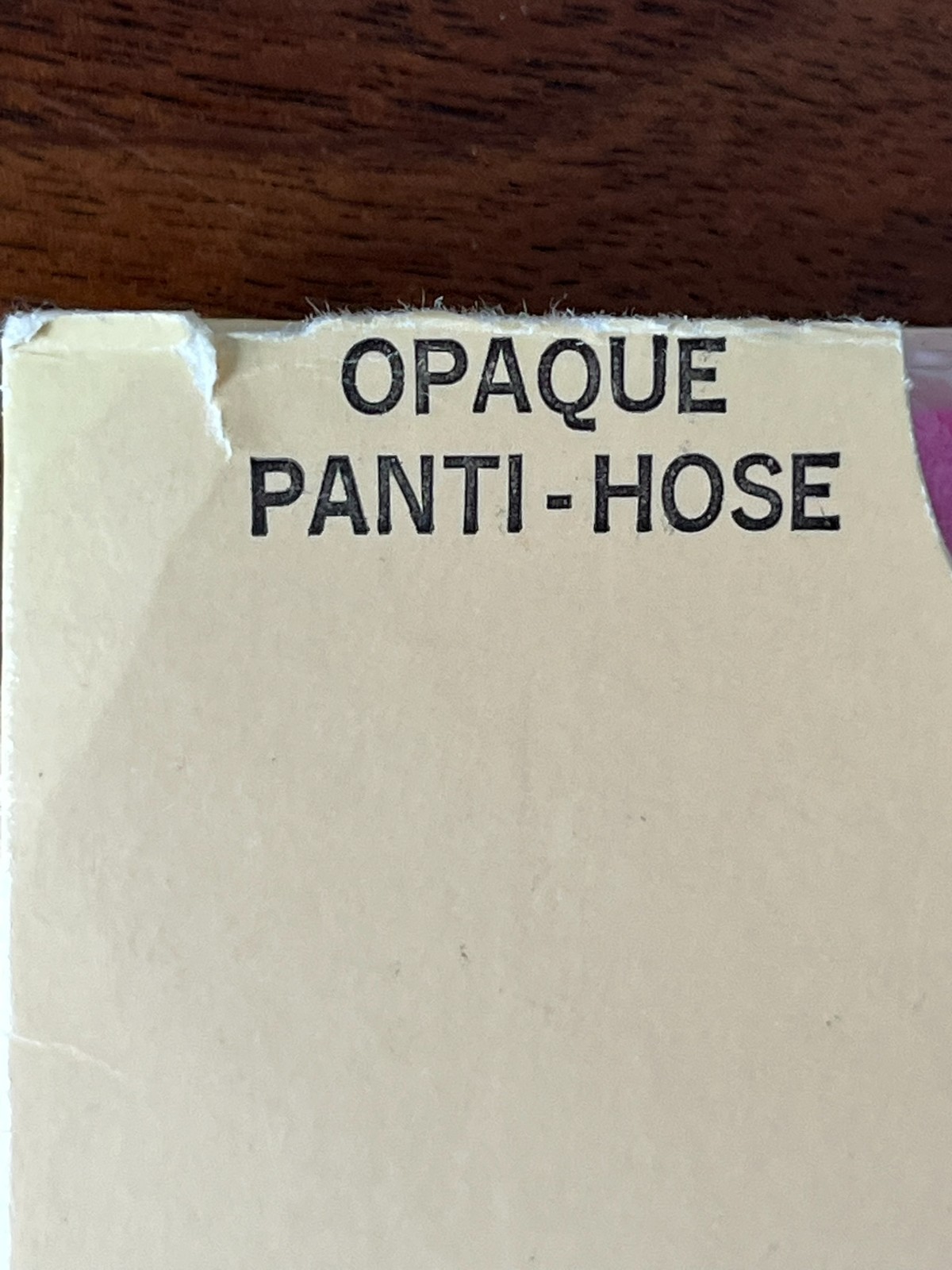 NOS LEG-KICKS BY LERNER Pink Pantyhose Opaque Sandalfoot Toe Size MEDIUM Vintage