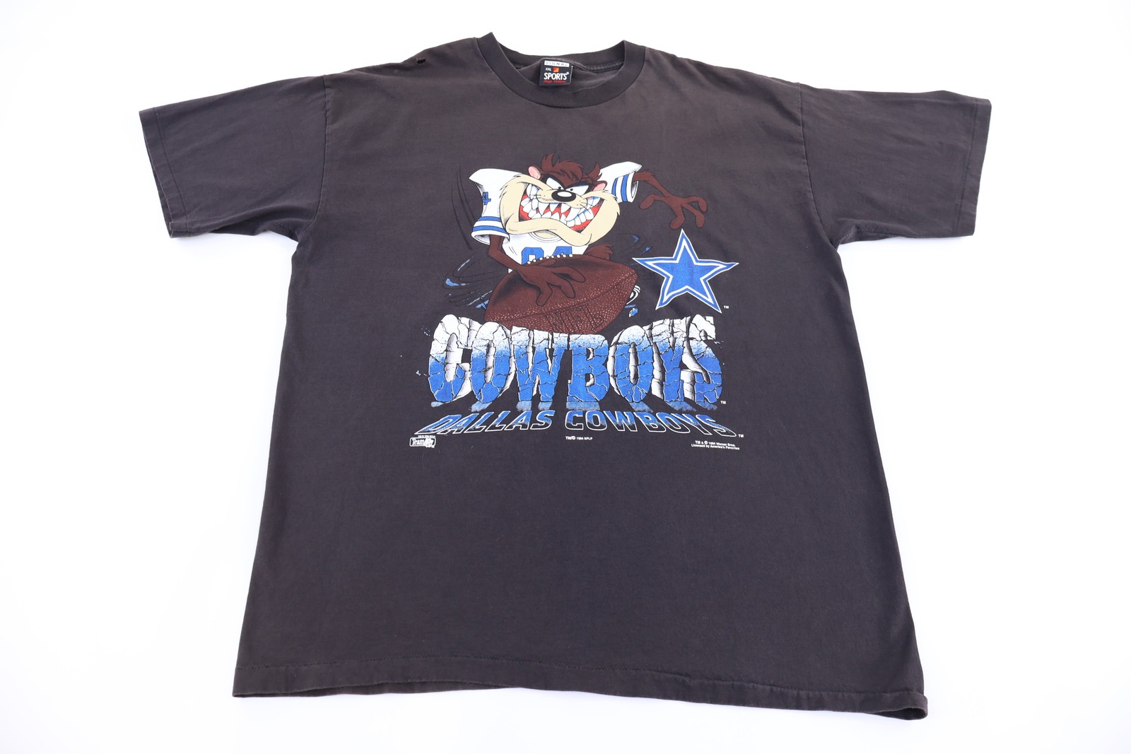 1994 Taz The Devil Dallas Cowboys Football T-shirt
