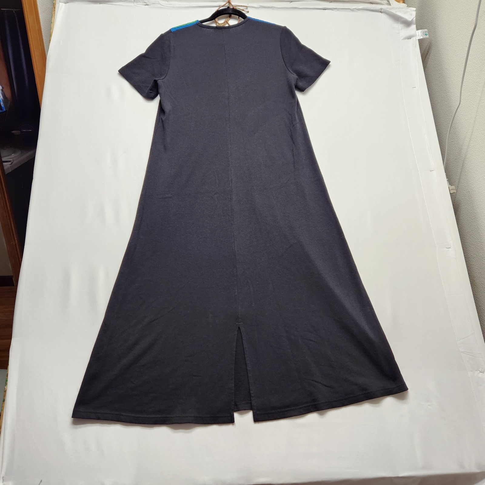 ⭐️Vintage Seds Crafts Panama Mola Appliqué Cotton Maxi Dress Boho Artisan XLarge