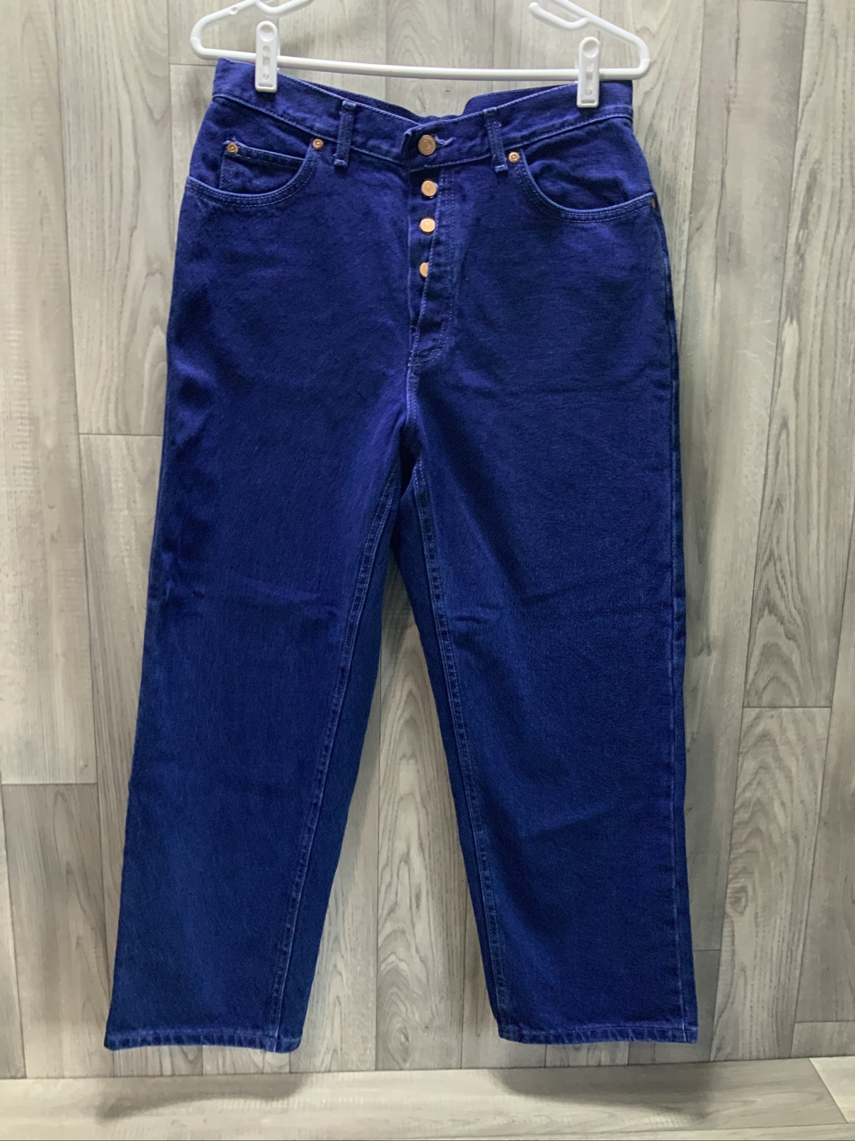 NWT Lee Jeans Junior Size 13 Petite Straight Leg Women’s 32×28 Vtg Loose Fit