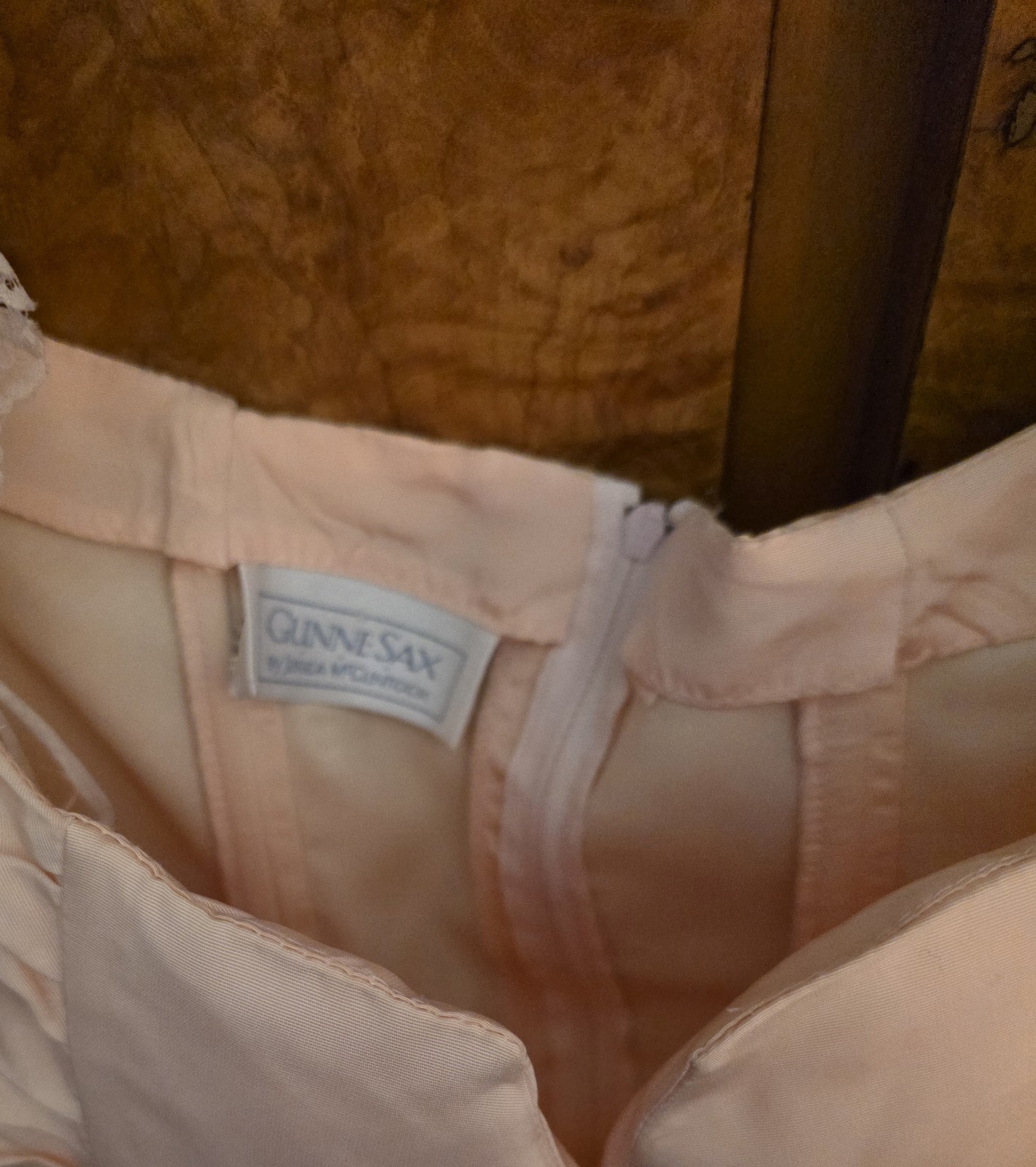 GUNNE SAX ~ VINTAGE 80’S PINK FRILLY PROM FORMAL DRESS ~ Refer To Measurements