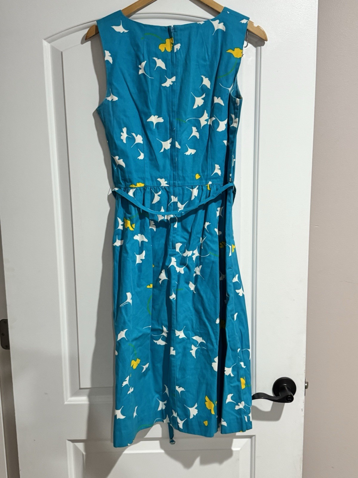Vintage 60’s 70’s Malia 12 Floral Dress Hawaiian Resort Wear Mod Retro