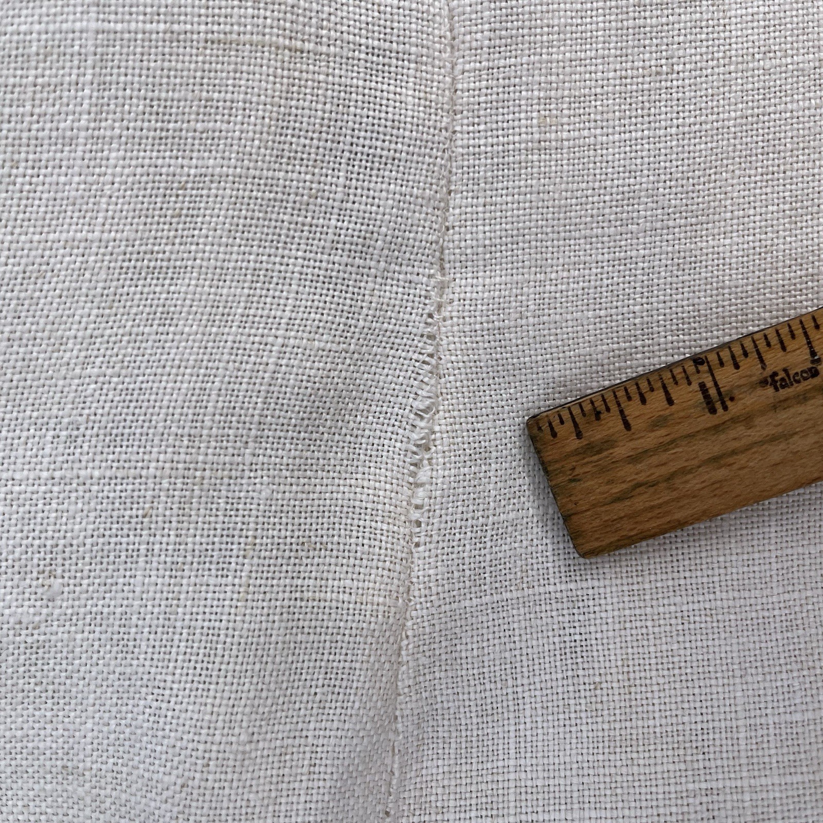 Antique 1910s – 1930s Linen Blouse | Double Breasted | Mother-of-Pearl Buttons