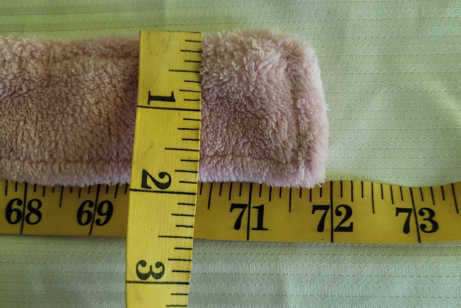 Victorias Secret PINK Plush Logo Wrap Short Soft Cozy Plush Robe Light Pink XS/S