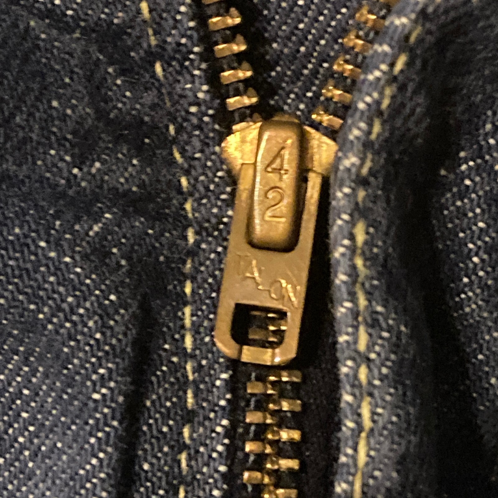 Vintage (1970’s) Lee Lady Riders Straight Leg Two Tone Jeans Regular 26×32