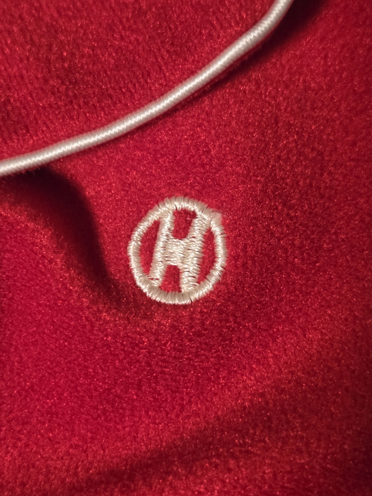 Vintage Halston III Robe Medium Mad Men Red