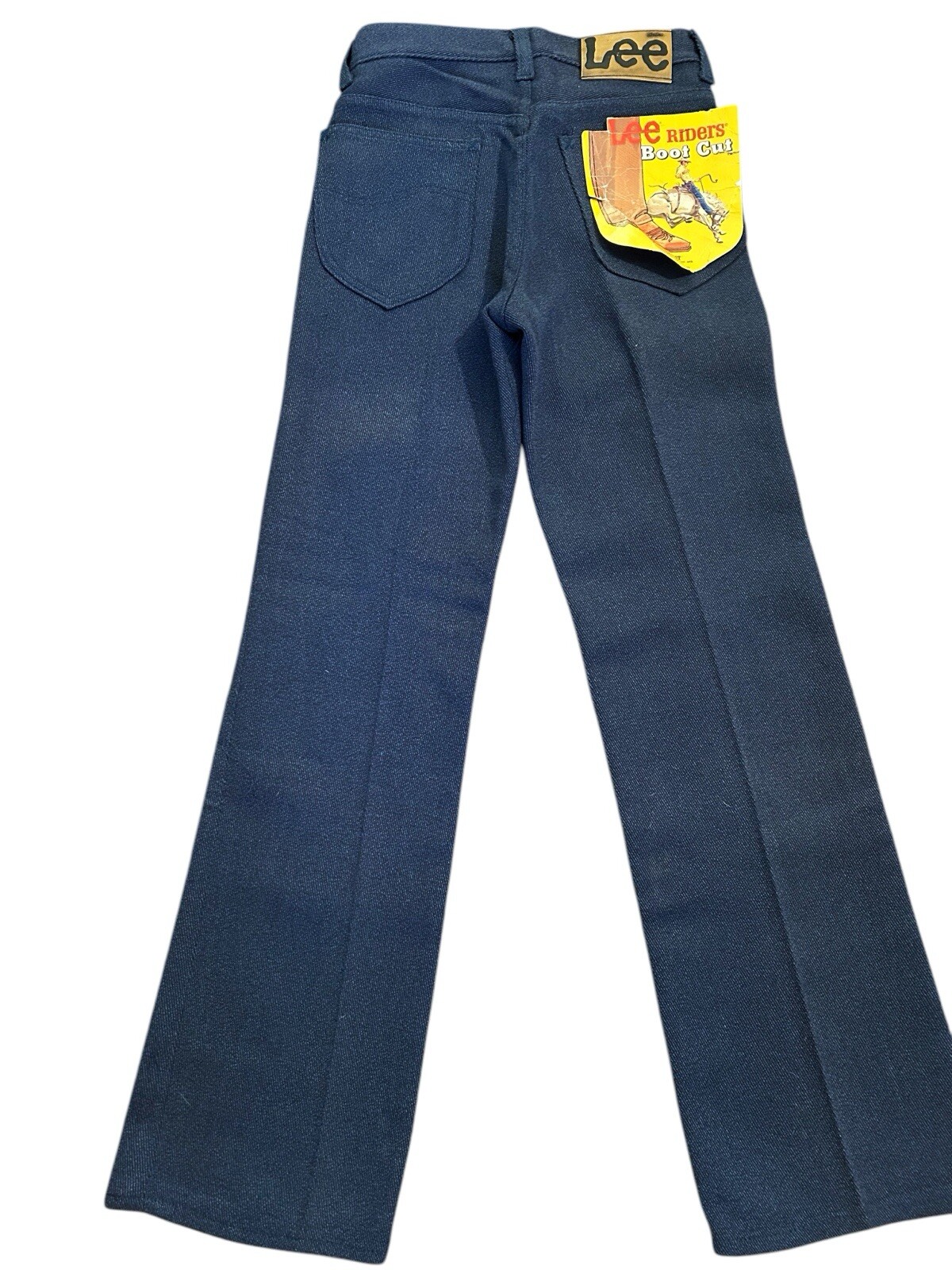 Vintage RARE LEE Riders Boot Cut Denim Blue Jeans Deadstock Women 27” NOS Unisex