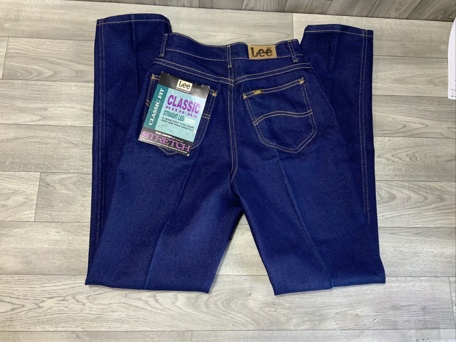 NWT Lee Riders Jeans Misses Women’s Size 10M 27×32 Straight Leg UNION MADE Vtg