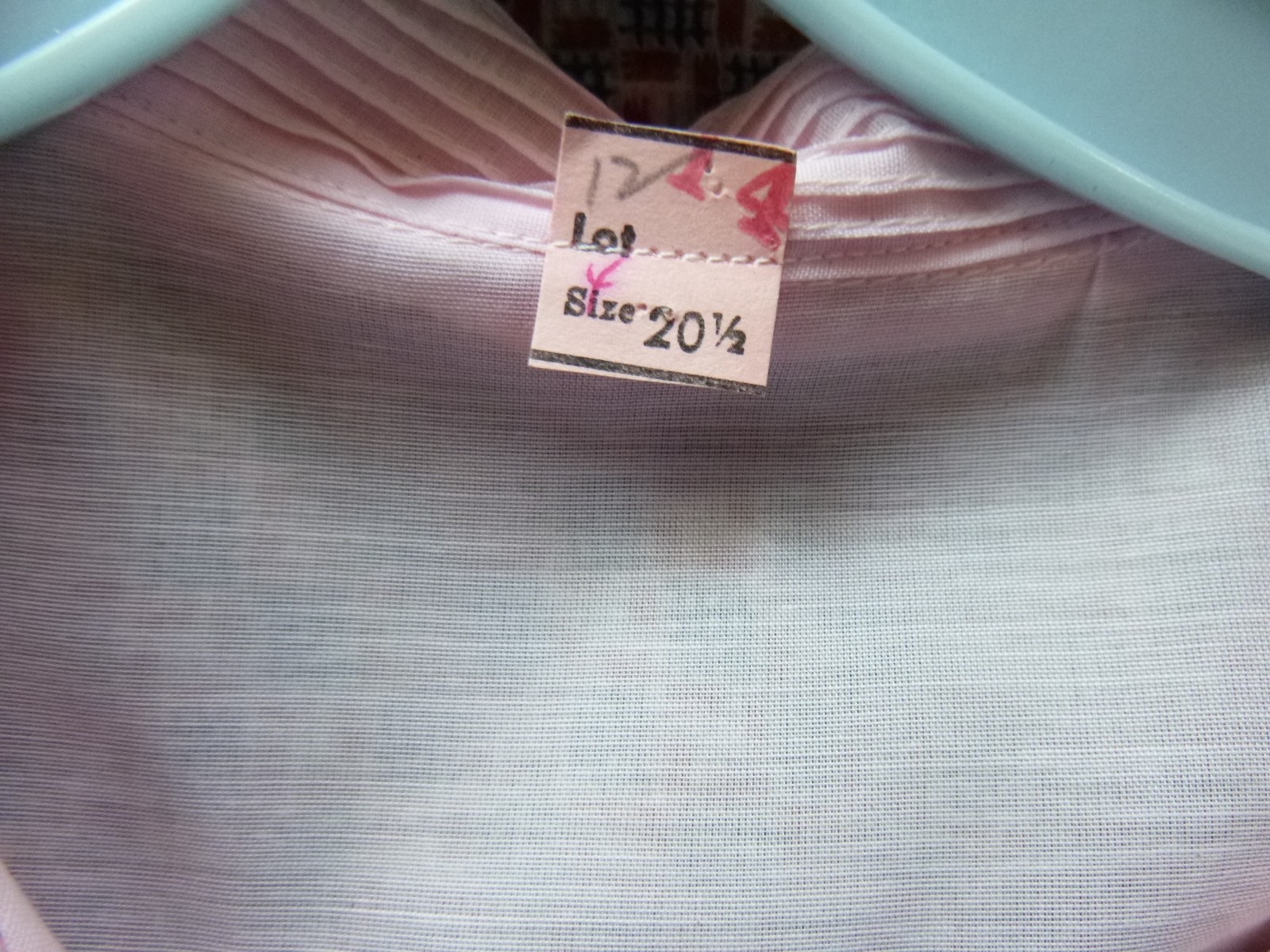NOS Vtg 60s Pink Dress W/ Embroidered Flowers W/ Belt Sz XL/XXL Volup