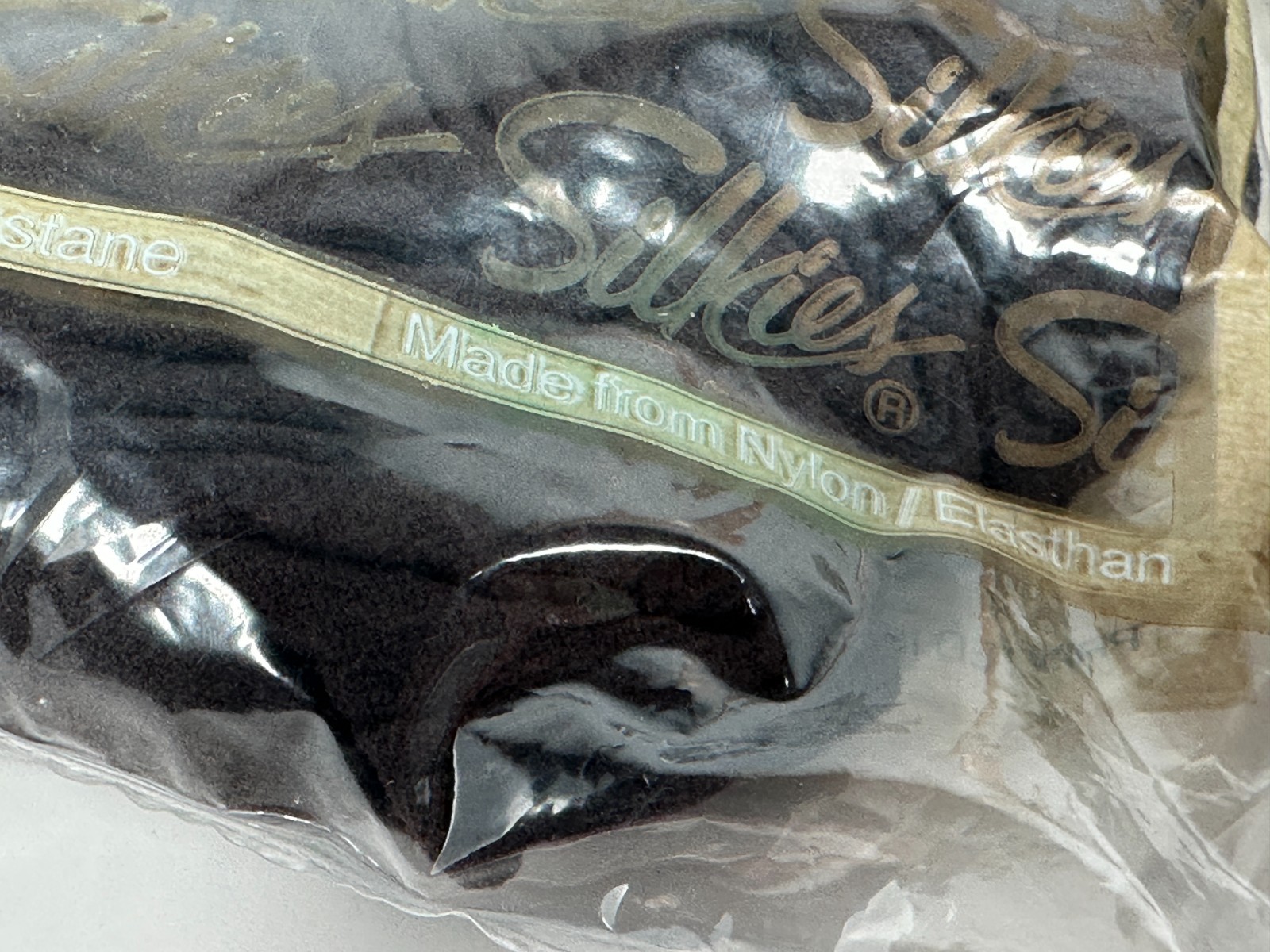 2 SILKIES Pantyhose Nylon Spandex X-Large Queen DARK BROWN 050523 NEW