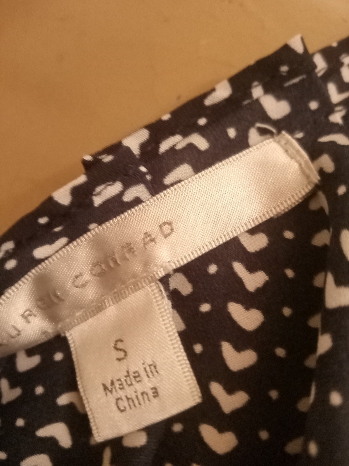 Vintage L C Lauren Conrad Black And White Women’s Top Size S