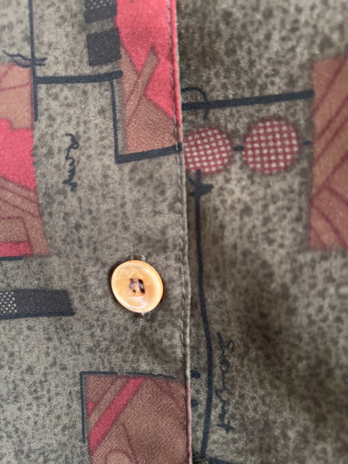 Vintage Truffles button long sleeve shirt Late 90s/Y2K M