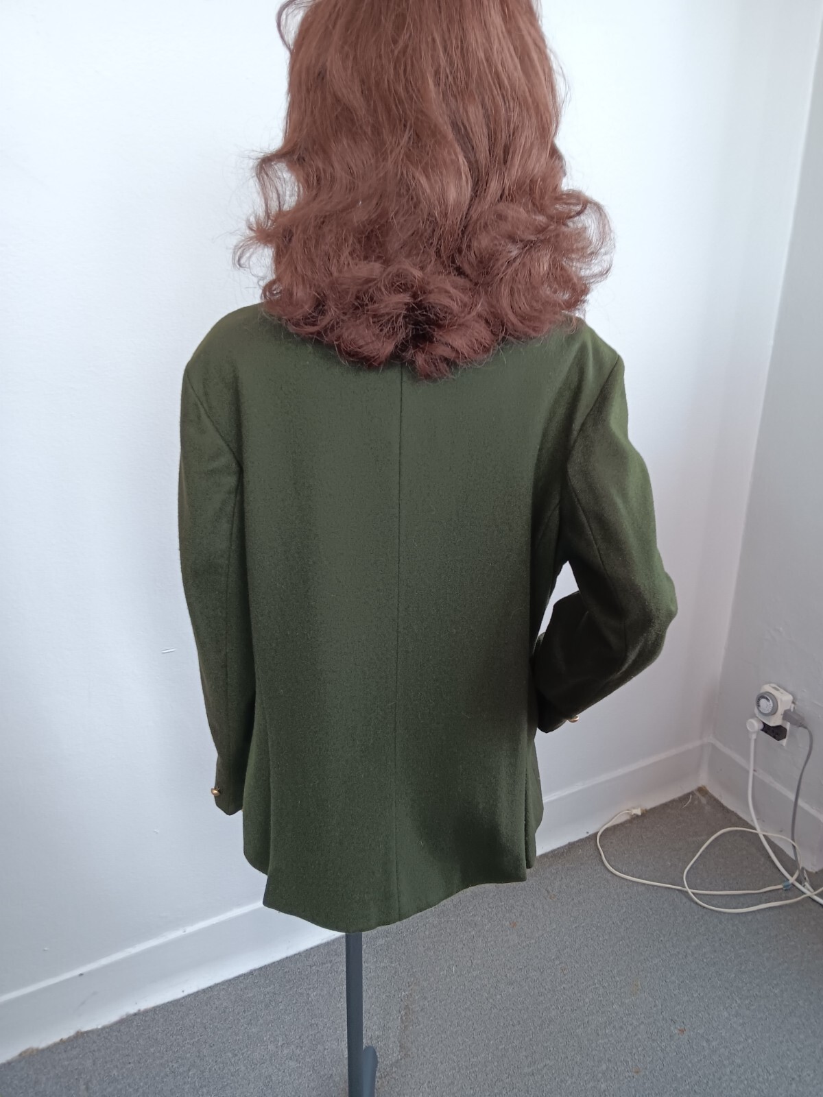 VTG 70’s Sportempos Suburbia Double Breasted Olive Army Look Women’ s Peacoat
