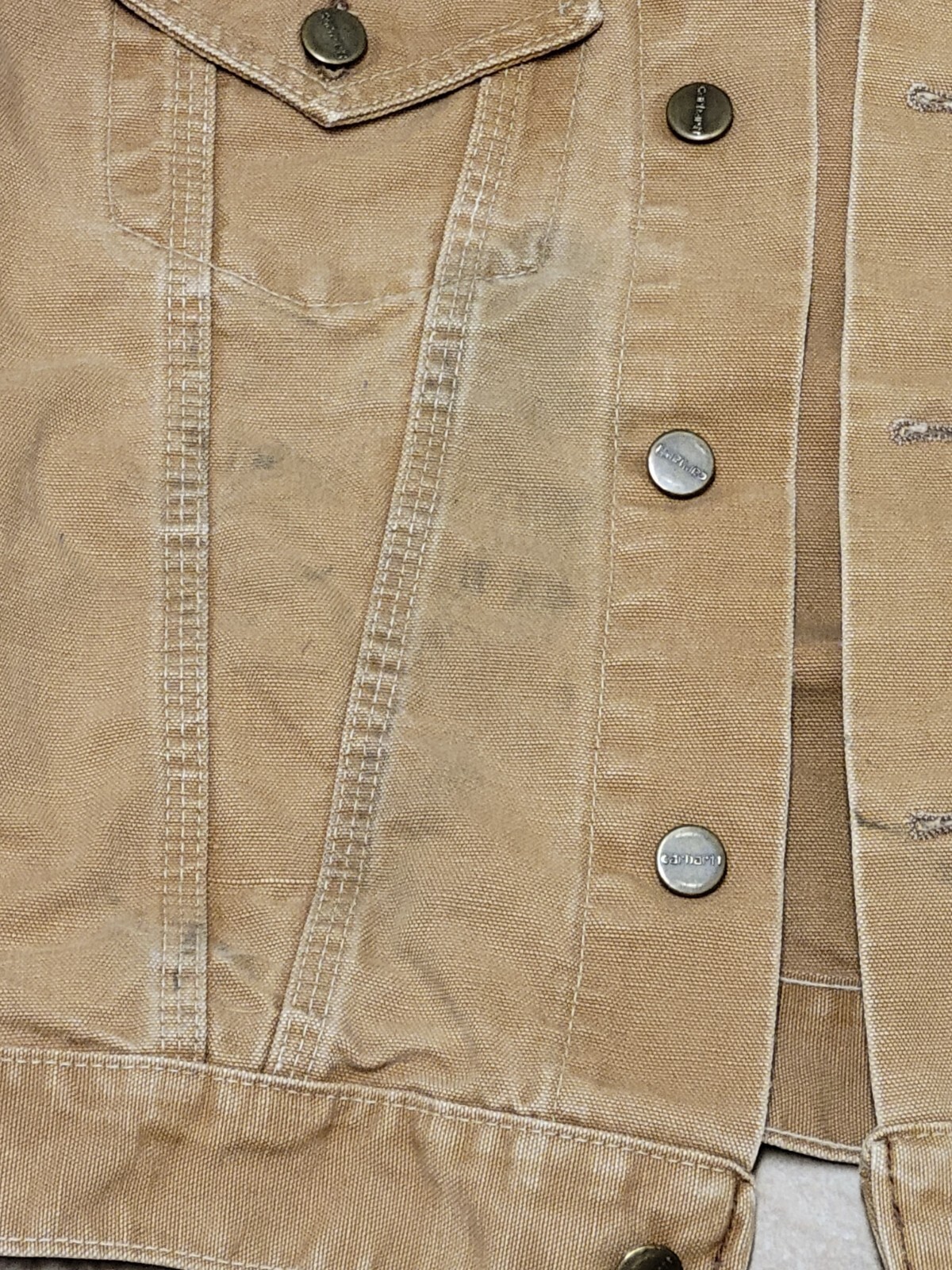 Carhartt 6WJ 1970’s Trucker Jacket Rare Vintage, Size 38
