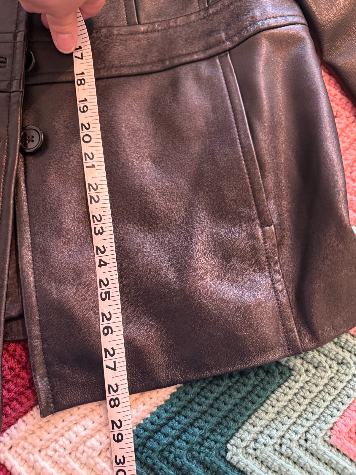 Vintage 90s Studio Works Outerwear Soft Leather Blazer Jacket Size M Grunge