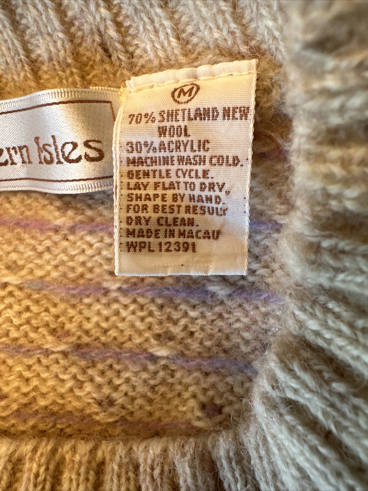 Vintage Northern Isle Sweater