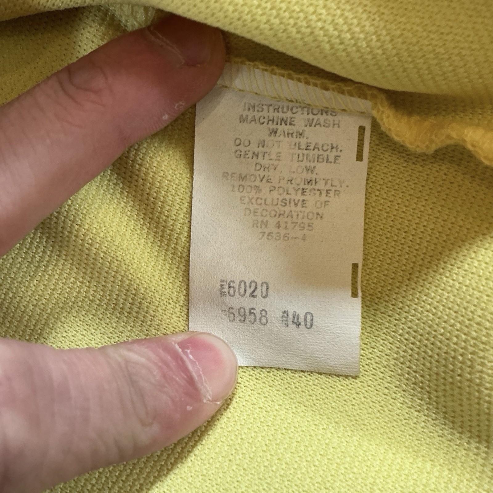 70s VTG First Edition Dallas Yellow Polyester Blazer Skirt Suit Set Size 14 #202