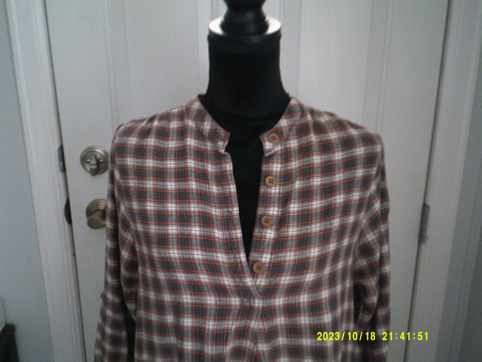 AUNT ABIGAIL’S ATTIC „Exclusive Country Clothes” Preowned Plaid Prairie Dress