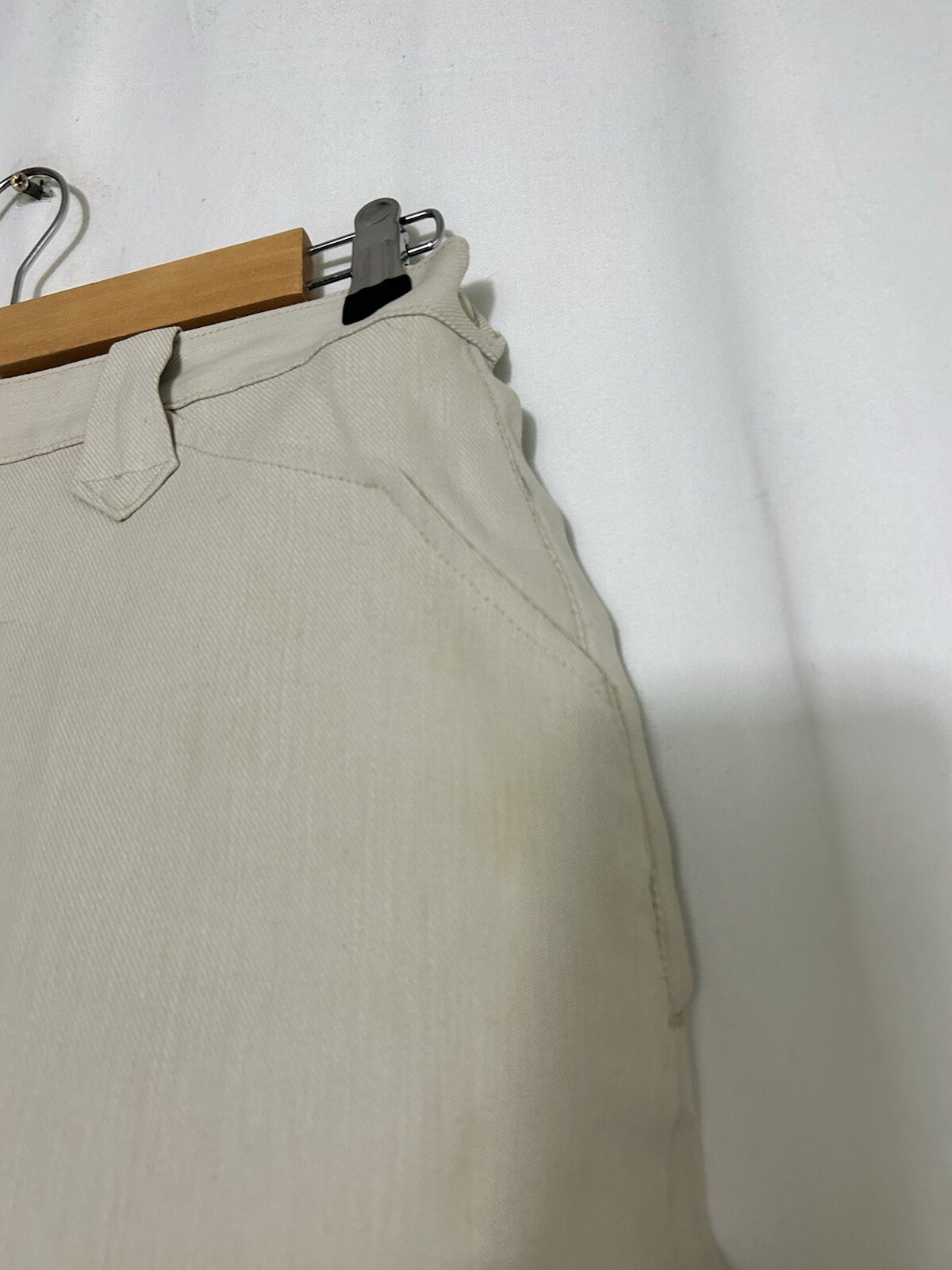 Vintage 1960s Lee Stretch Frontier Lady Twill High Waist 13” Rise Pants 26×29