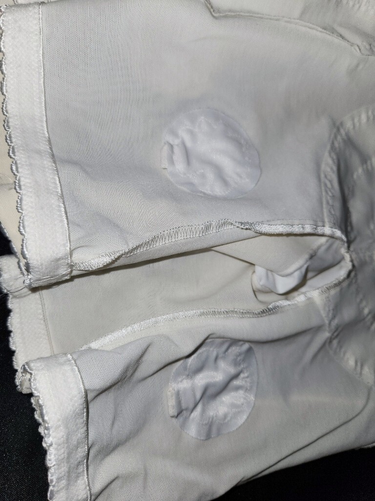 VTG Vanity Fair S 41-015 Nylon Girdle Shaper Long Leg Garter Loop B6