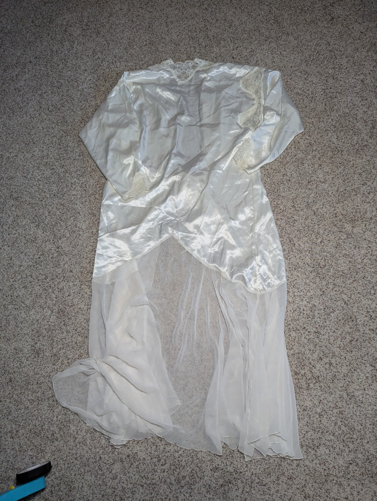 Vintage Robe The Jessica Lynn Collection Gatsby Wedding Sleepwear Size Medium