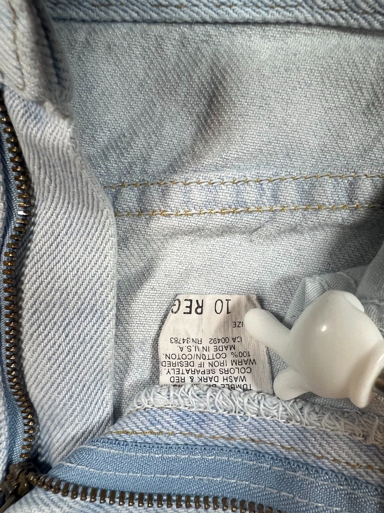 Vintage Denim Riders Jeans Women’s 10 Reg High Rise Mom Straight Leg Light Wash