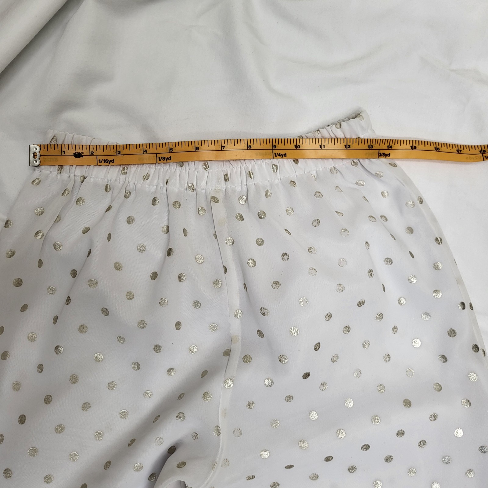 VTG The Icing Blouse 2 Pants M Set White Siver Mettalic 80’s Evening Holiday