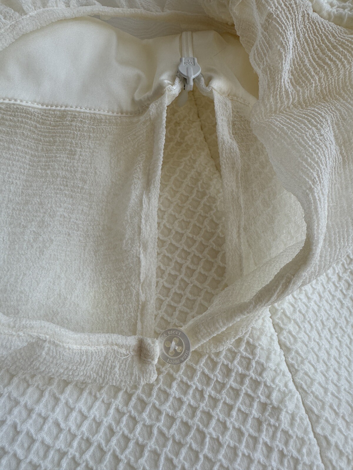 Dress bubble Balloon White Ivory Mini Cocktail 4 Cute Nina Ricci Birthday Girl