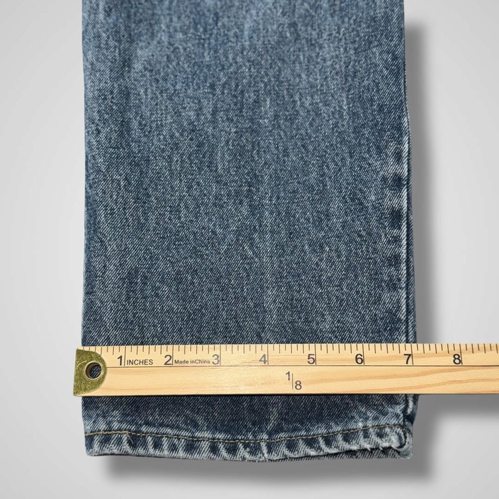 Lawman World Class Denim Vintage High Waisted Pleated Mom Jeans Distressed Sz 5