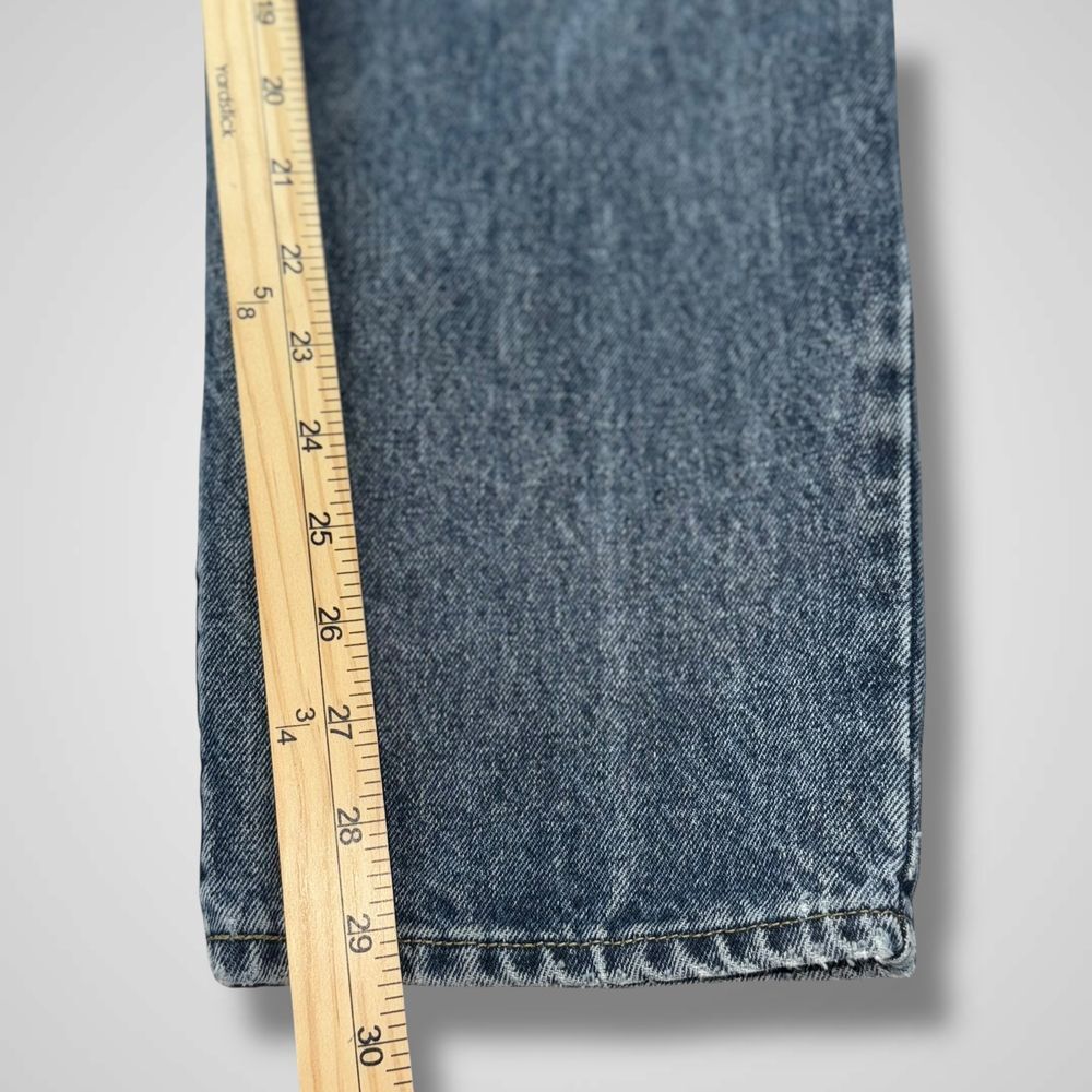 Lawman World Class Denim Vintage High Waisted Pleated Mom Jeans Distressed Sz 5