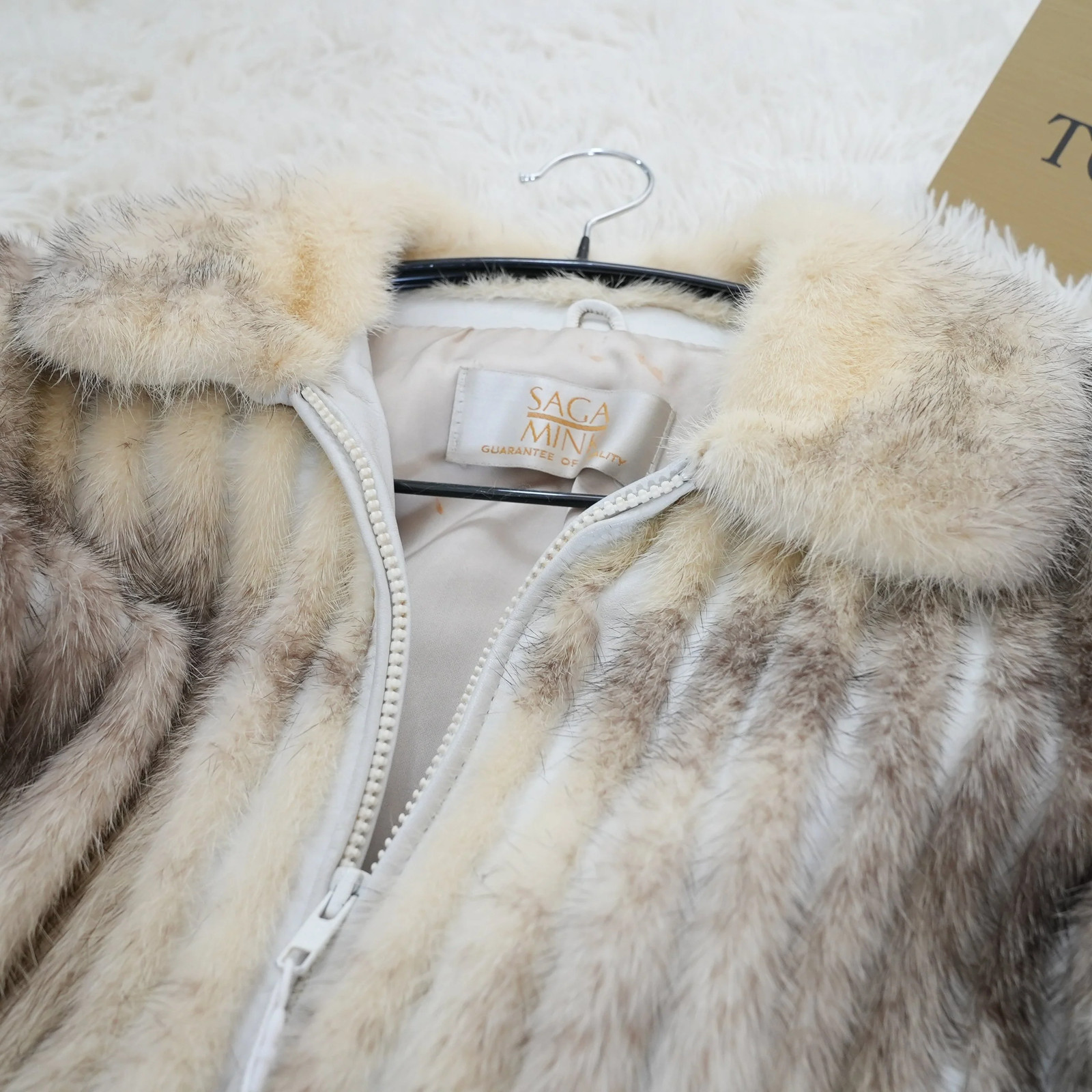 Cross Mink Zip Jacket – SAGA MINK