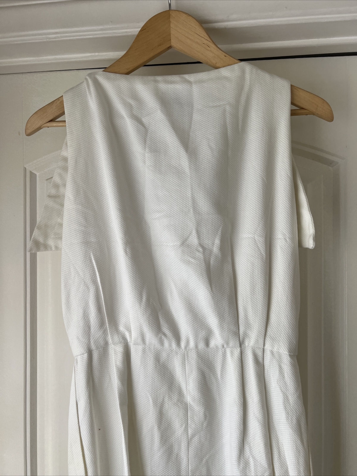 Vtg 80s Anthony Muto For Moroci Cotton Pinup Pencil Dress Old Money Preppy S/M