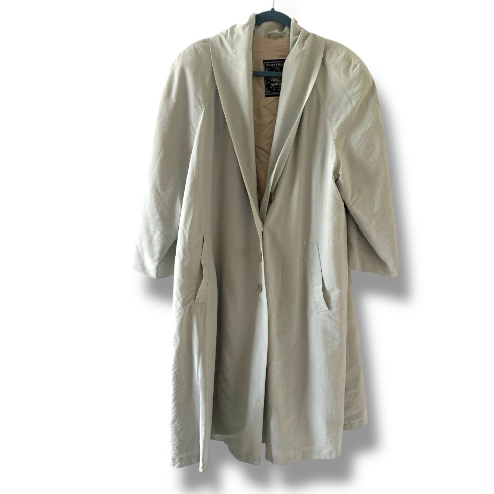 Vintage Schneider’s Town & Country Austria Beige Marika Coat Womens Plus Size 2X