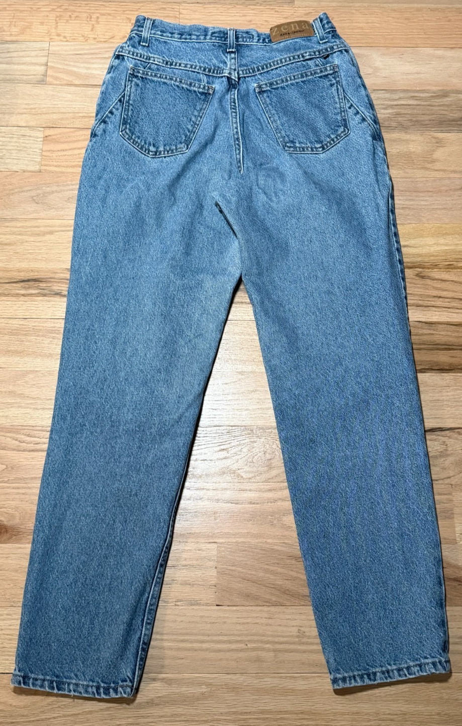 90s Vintage Zena Jeans Company 28×30″ Femme High-Waisted Boot Cut Chic Boho USA