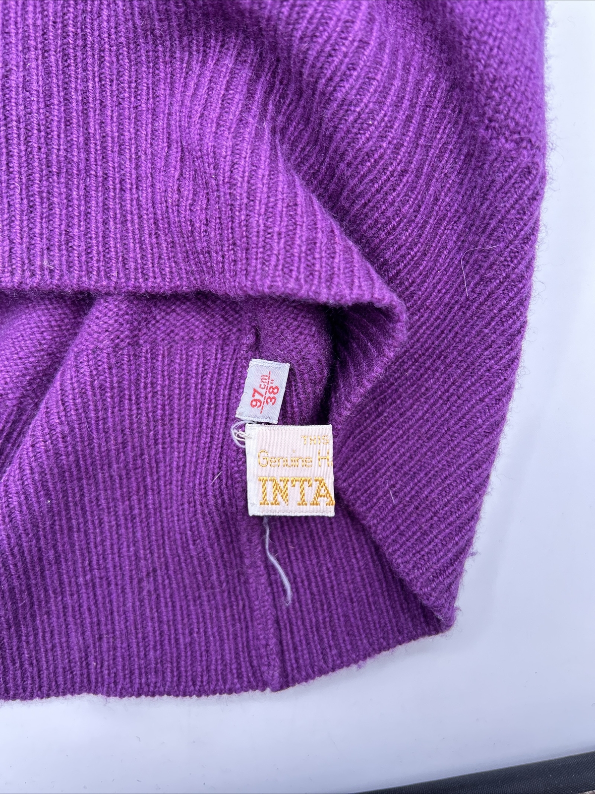 Intarisa Purple Hoodie Sweater 1980s Memphis Style Zig Zag Retro 80s 90s Vintage
