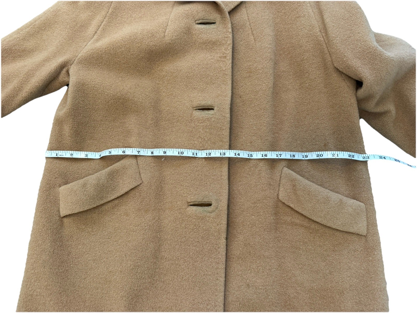 Vintage 1940s Camel Hair Coat | 100% Pure Camel Hair | Authentic | Silk Lining