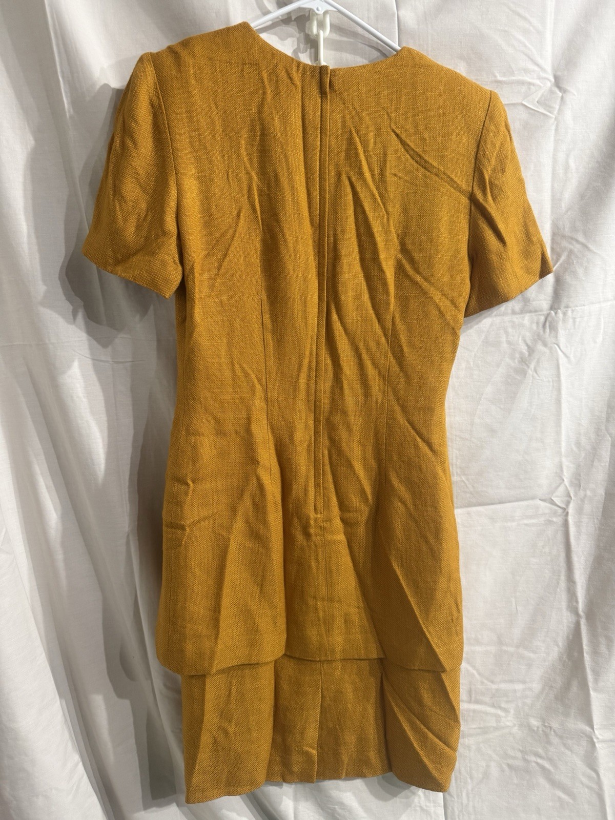 Depeche Mode Yves Cossette Dress Women Size 6 Vintage 80s Layered Decorative