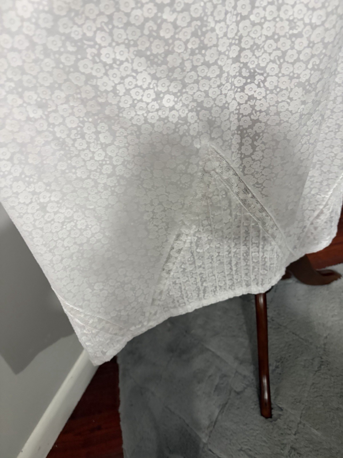 Vintage Eileen West Cotton Blend Nightgown