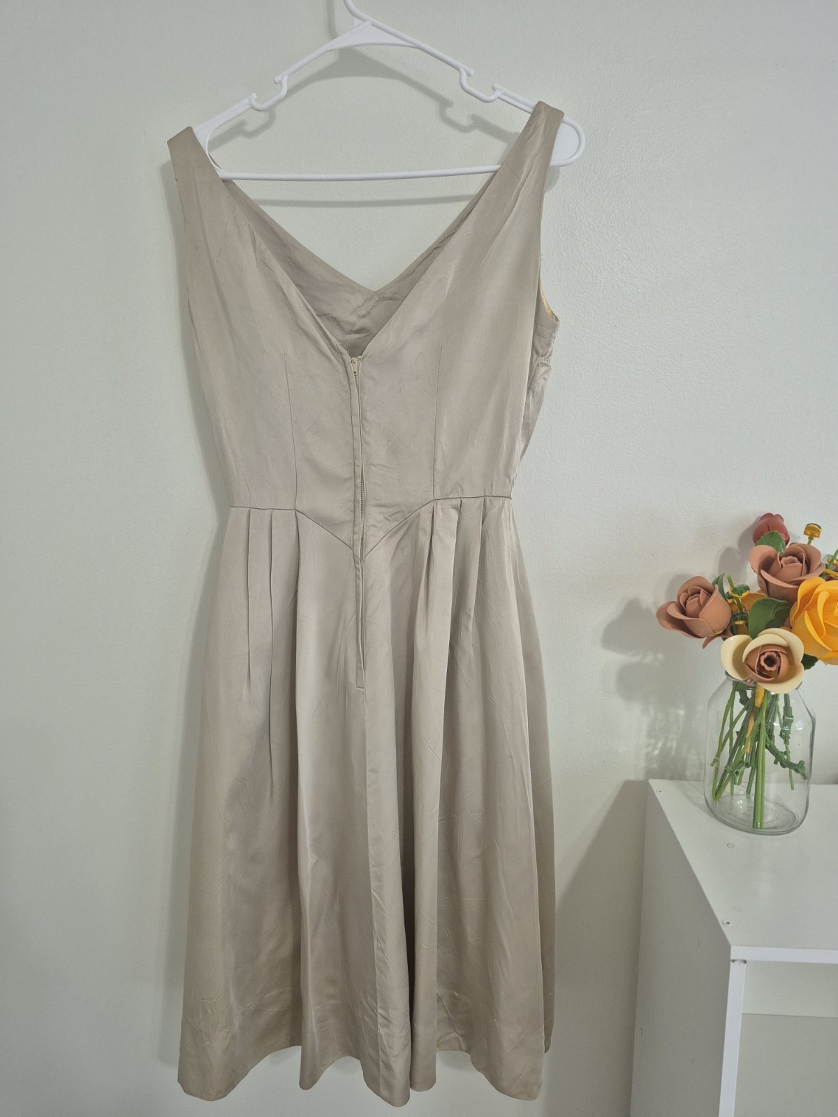 Authentic Vintage 1950s Lord & Taylor Silk Blend Cocktail Dress