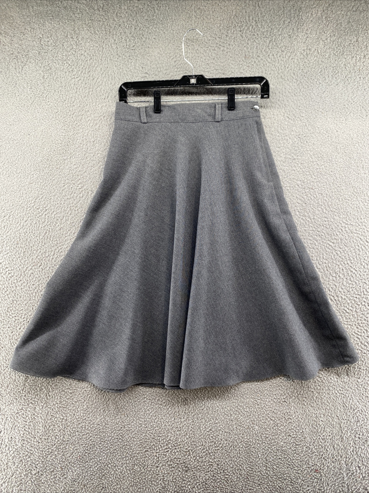 Vintage Sears The Fashion Place Gray Flare Skirt in Women’s Size 14