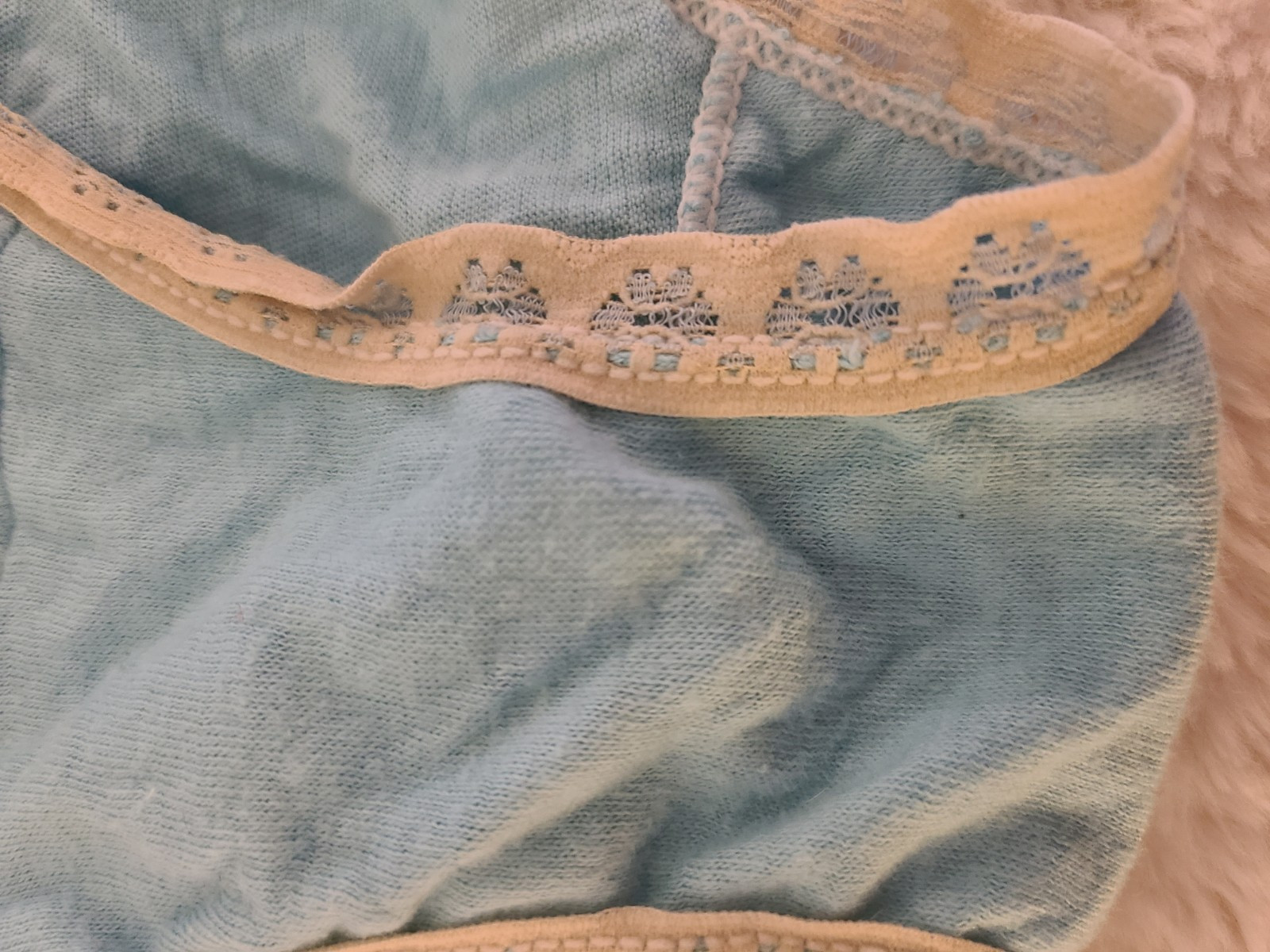 Vintage Bikini Panties Cotton Size M 6