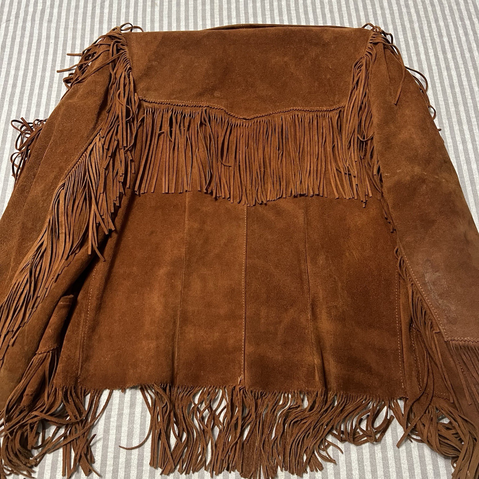 Vintage H Bar C Western Jacket Suede Leather California Ranchwear 1980s