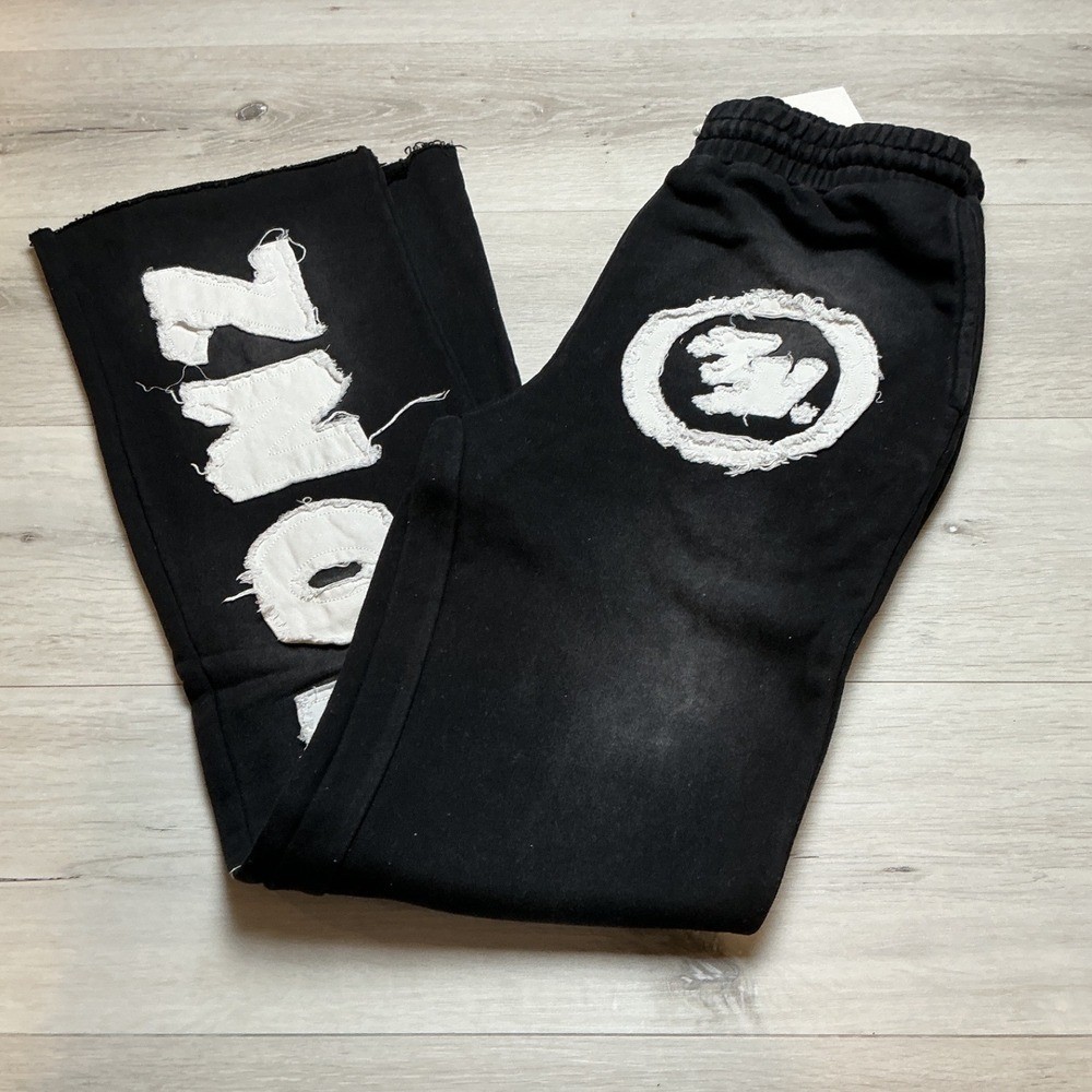 Visionz Sweats French Terry Joggers Black Size Extra Small New With Tags