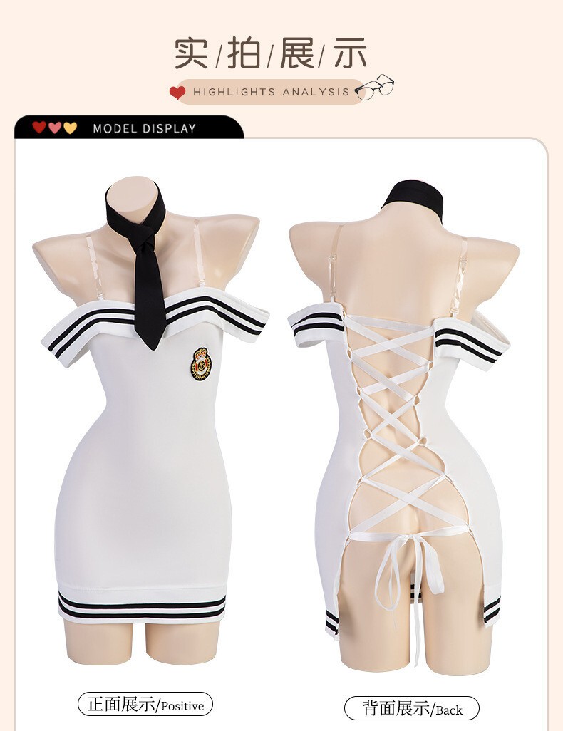 Sexy Police Lady Dress Cosplay Costumes Women Stewardess Lingerie Navy Uniforms