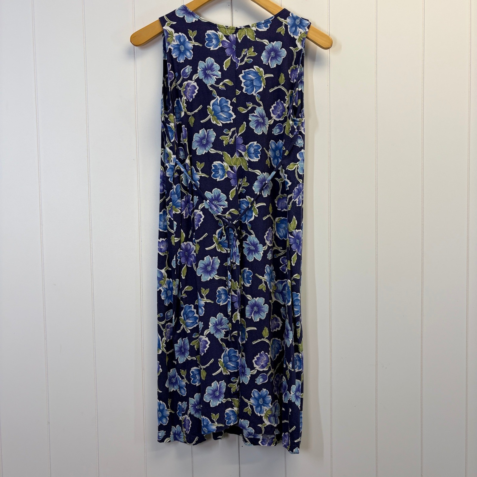Vintage Byer Studio 90s Floral Shift Dress Women Size M Hipster Grunge Summer