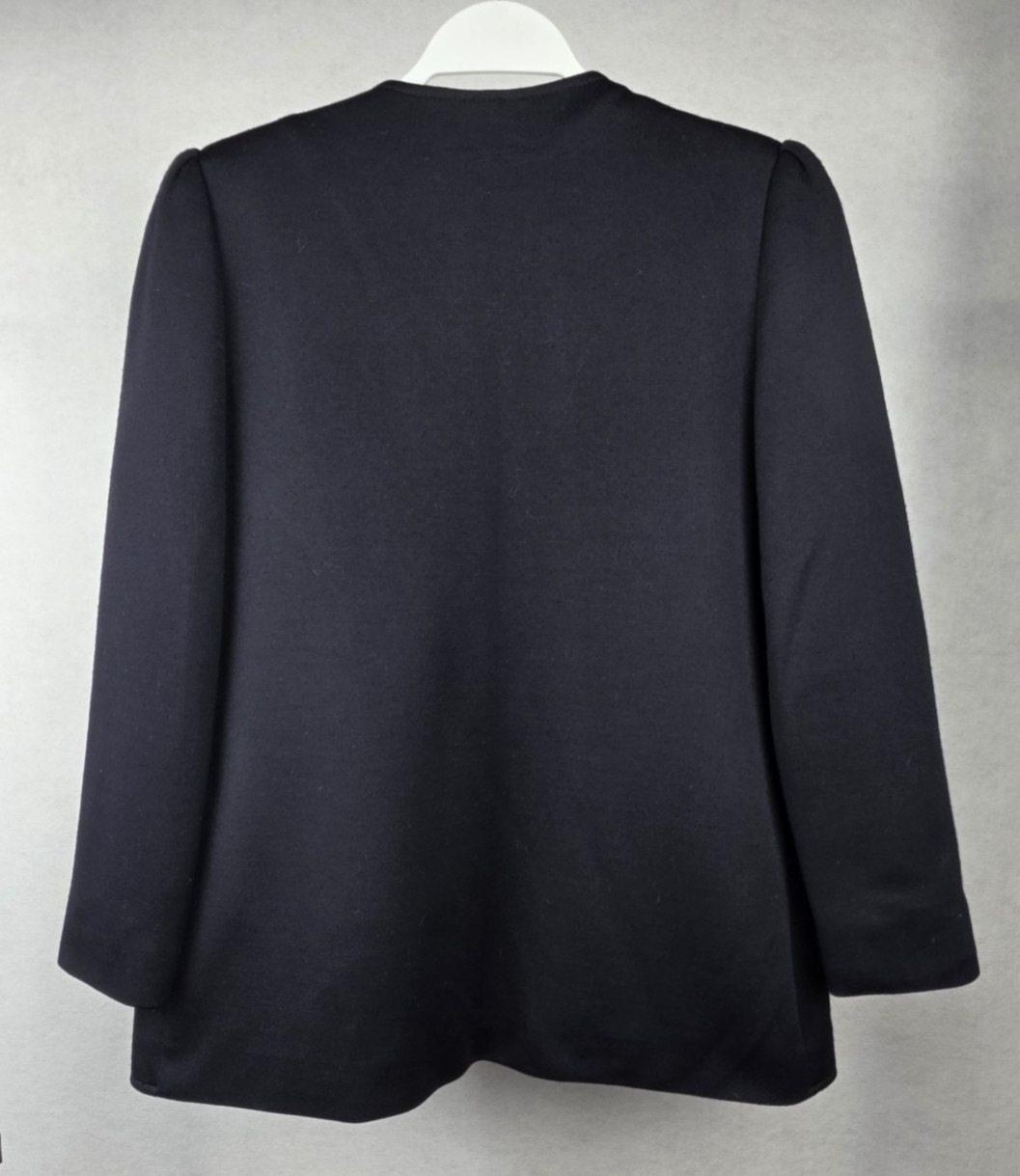 Vintage Catalina California Women’s Blazer Jacket Open Front Lined Black Size 12